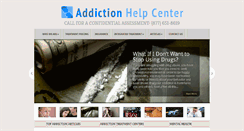 Desktop Screenshot of addictionhelpcenter.com